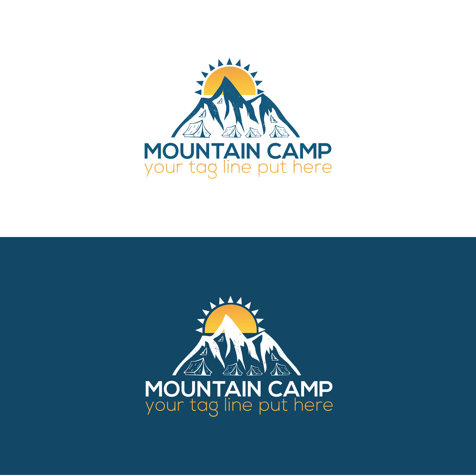 ArtStation - Mountain Logo Design