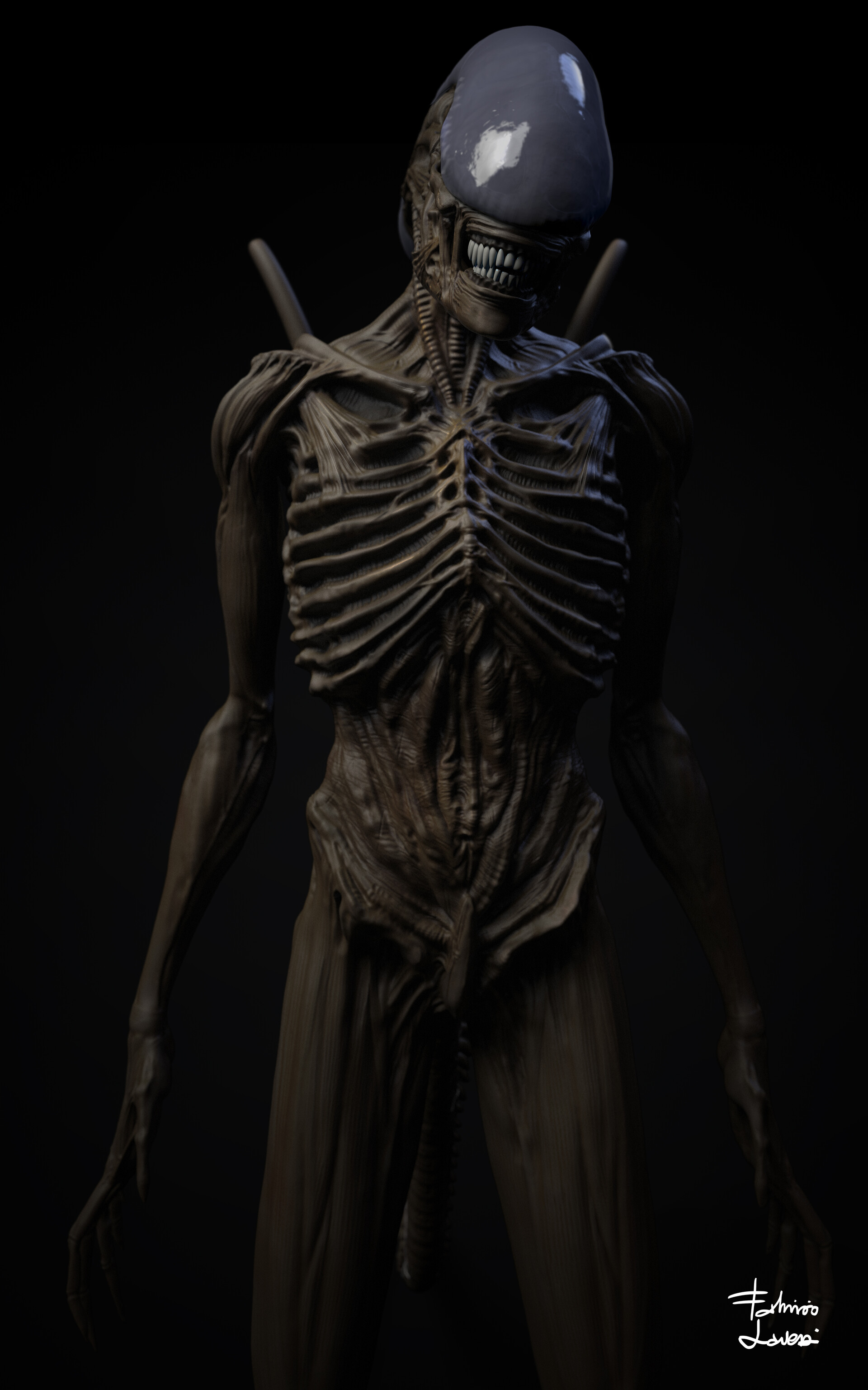 Artstation Alien Covenant Protomorph Fabrizio Lavezzi