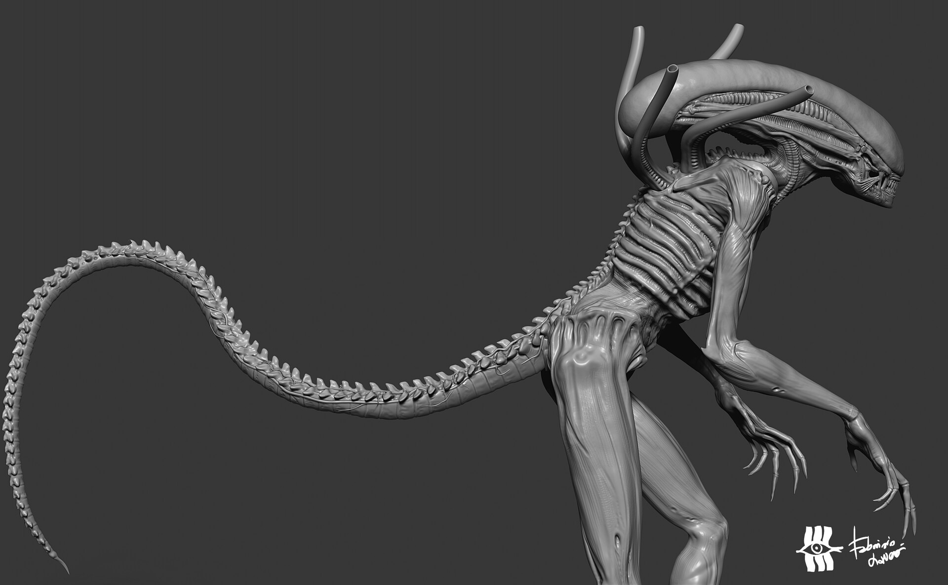 Artstation Alien Covenant Protomorph Fabrizio Lavezzi