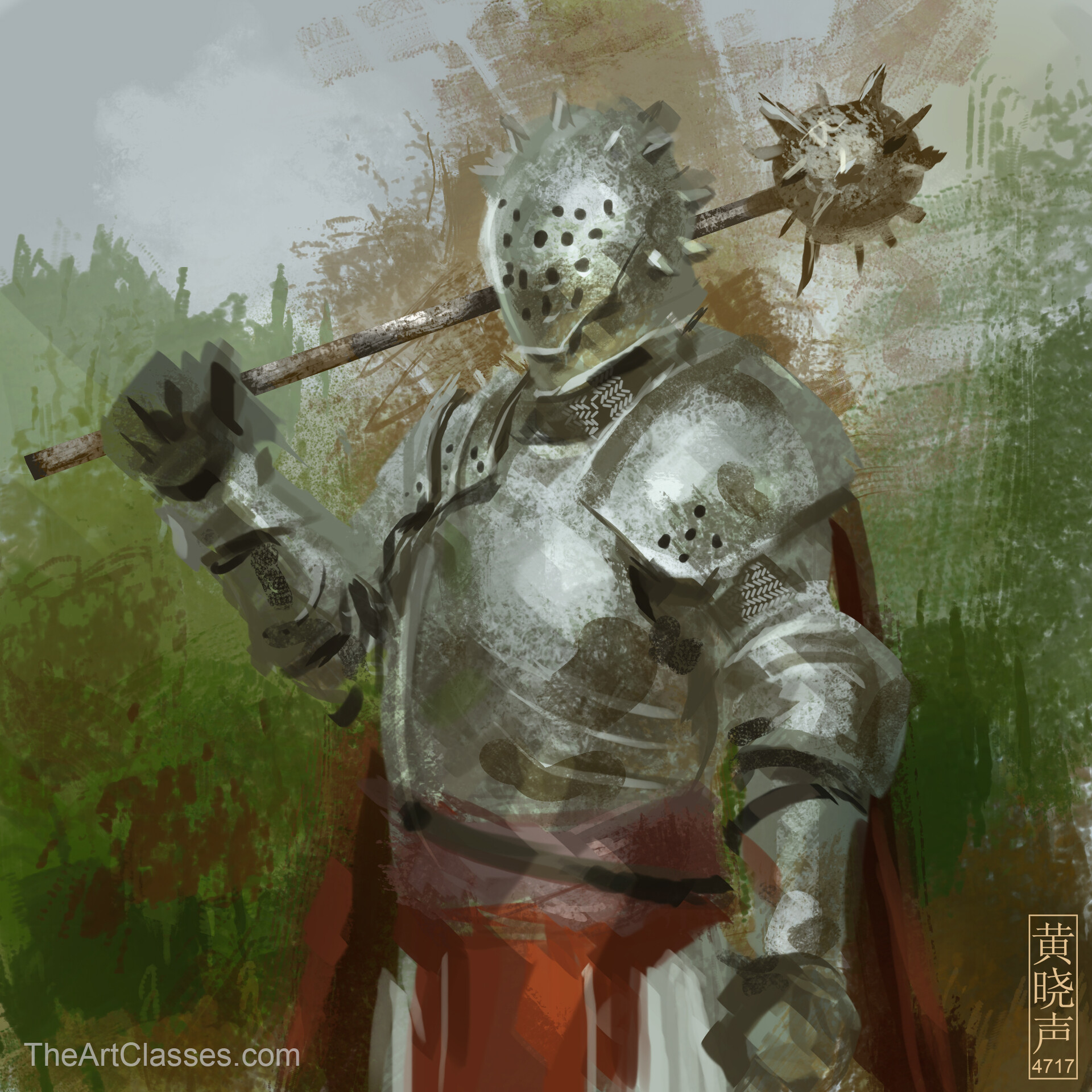 ArtStation Knight of Mace