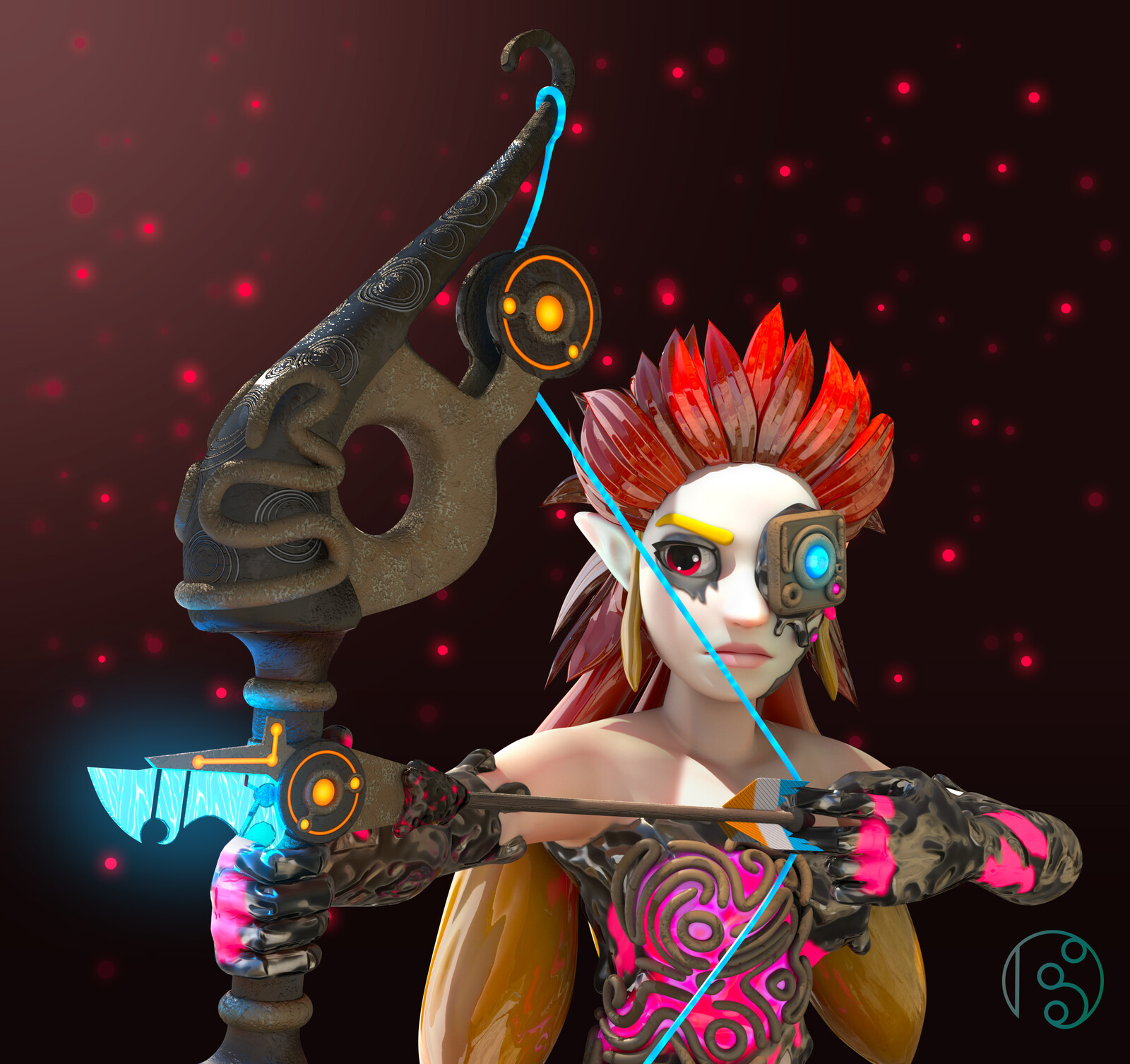 Calamity Zelda (Zelda Fan Art)