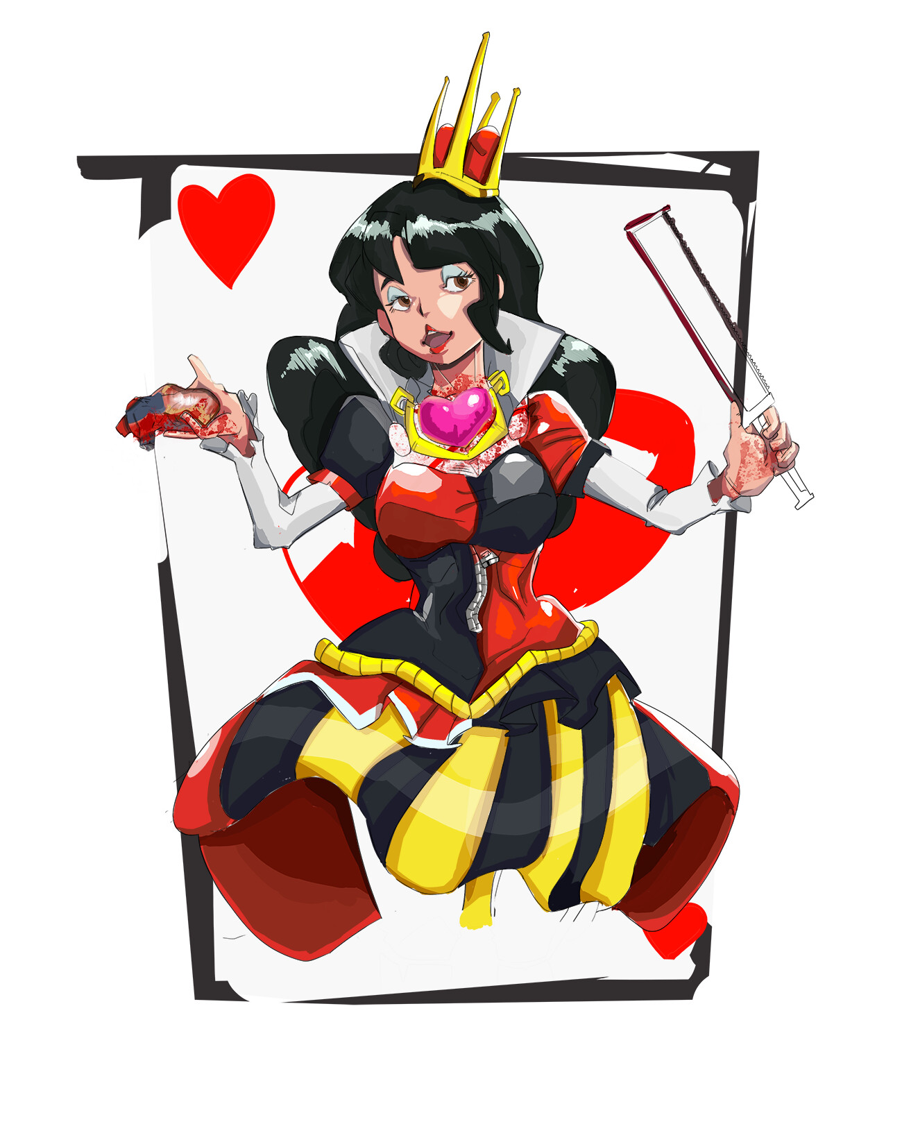 Artstation Princess Of Hearts Berp Mcflerp