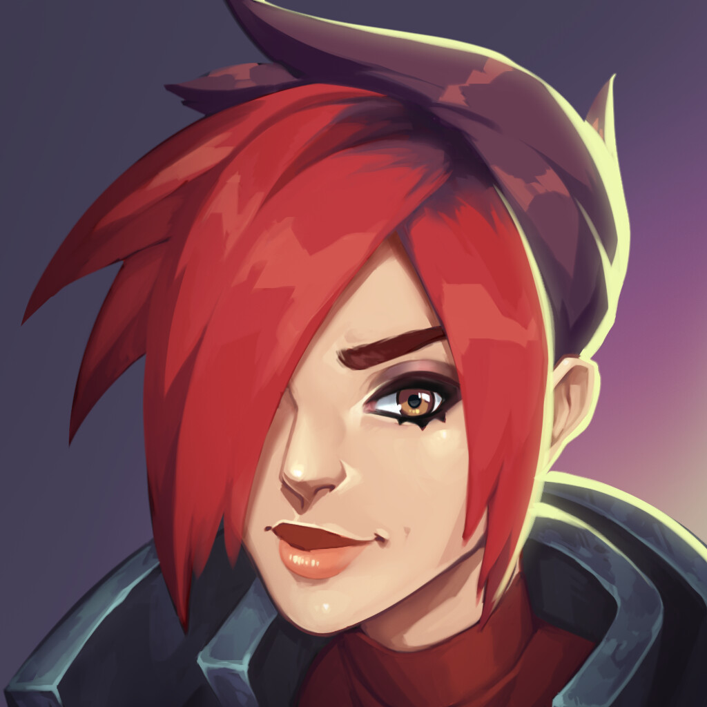 ArtStation Paladins Ash Ranked Avatar