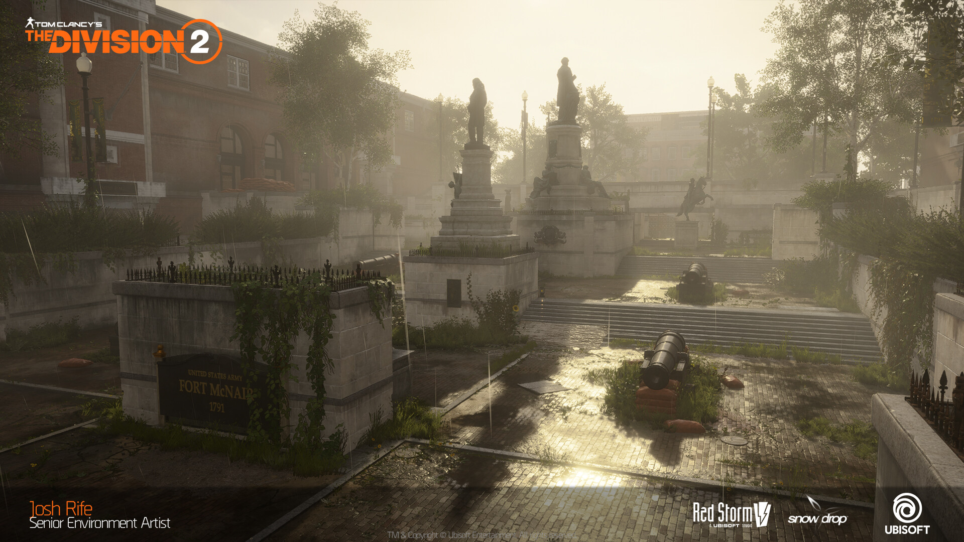 Artstation Tom Clancy S The Division 2 Fort Mcnair Pvp