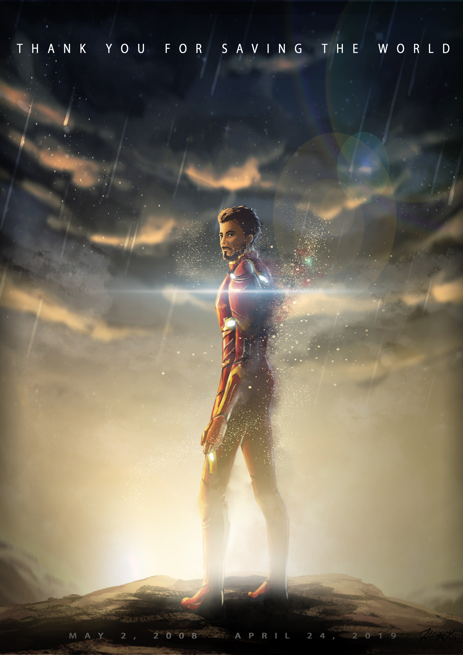 Heather Lynch Iron Man Thank You