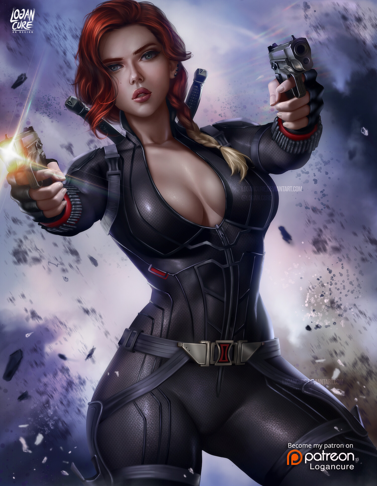 1500px x 1929px - ArtStation - Black Widow, Logan Cure