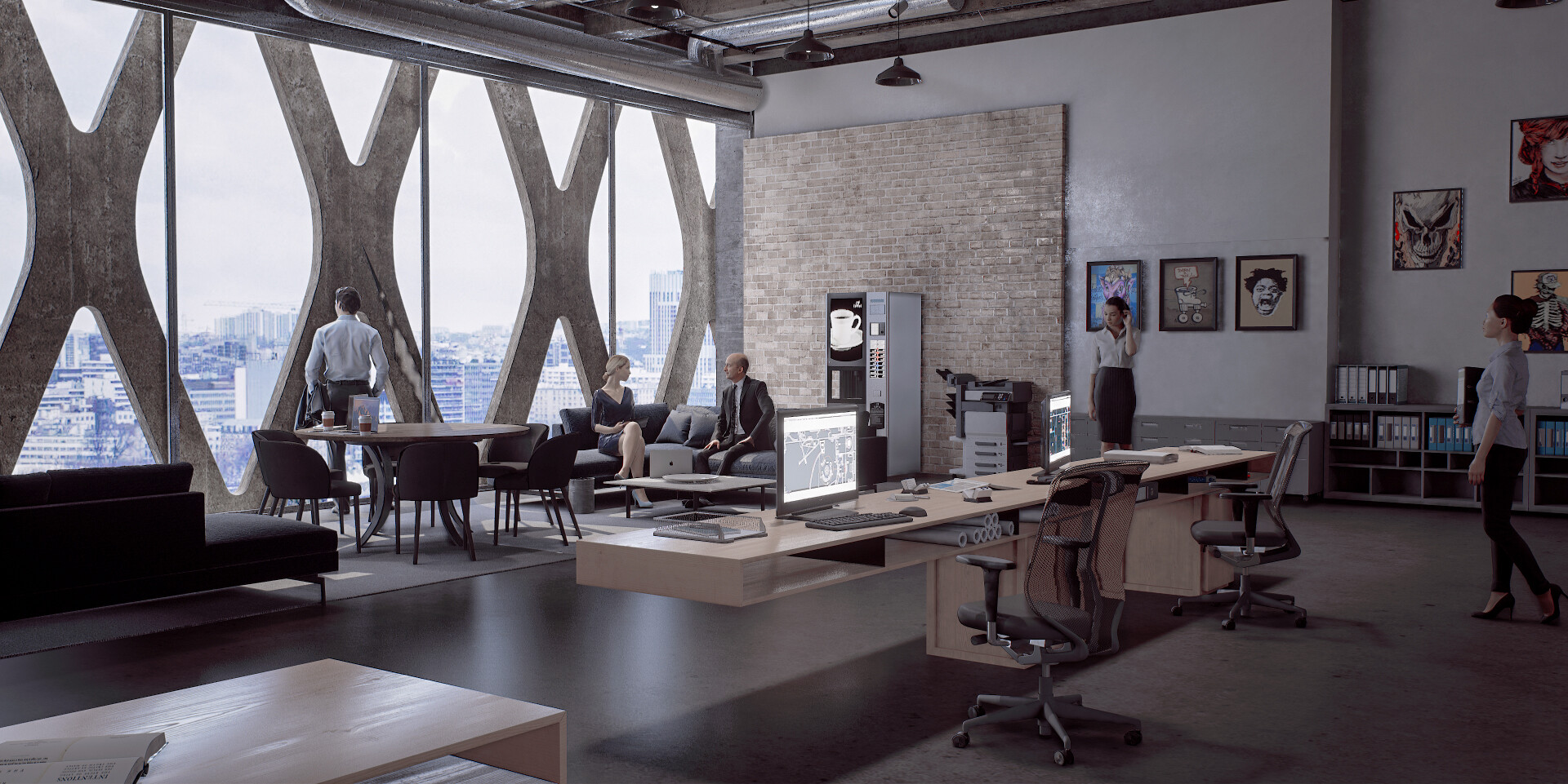 Gökhan Çalışkan Unreal Engine 4 Office Archviz