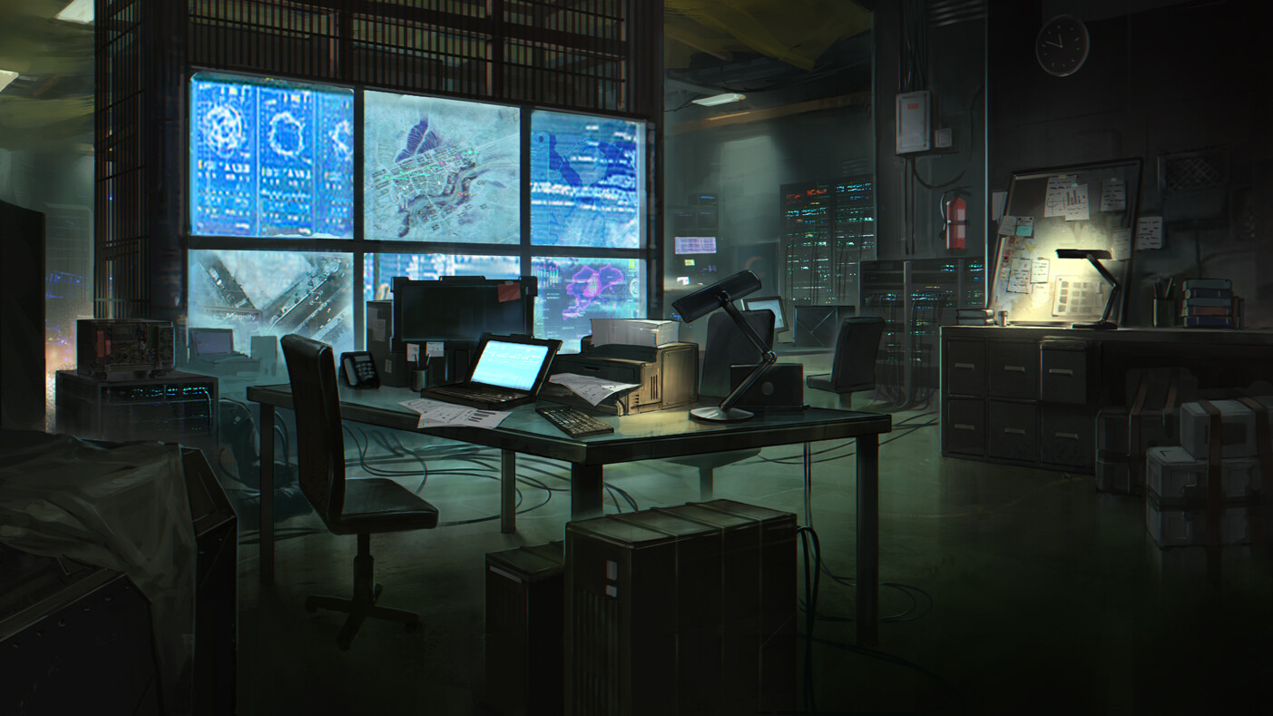 ArtStation - Operation room