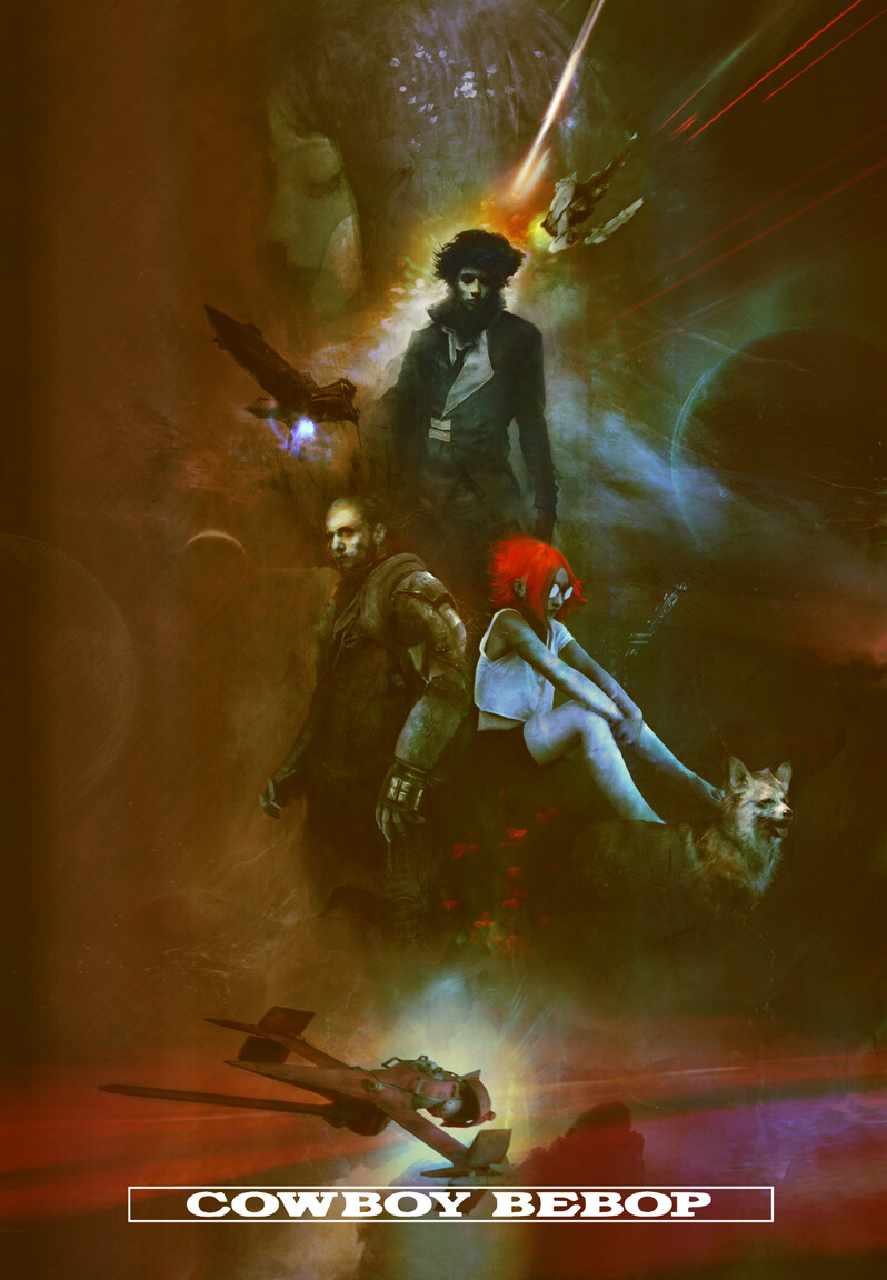 cowboy bebop poster cowboy bebop poster