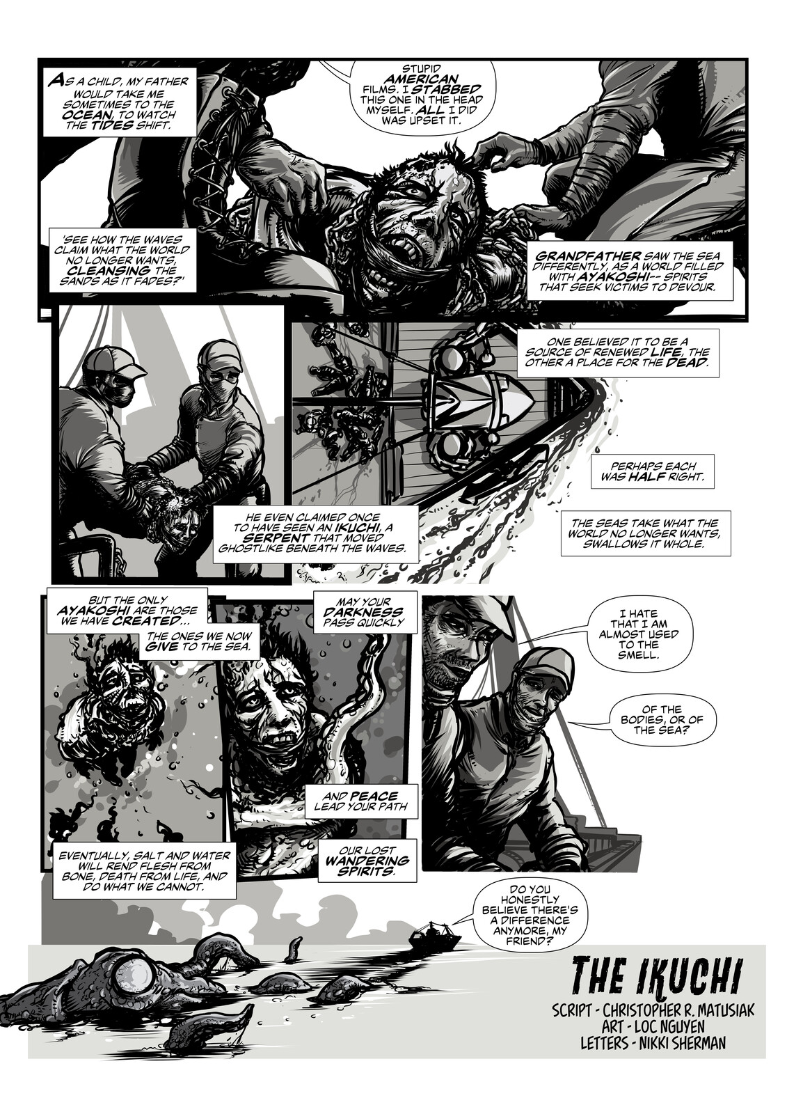 The IKUCHI - One page comic