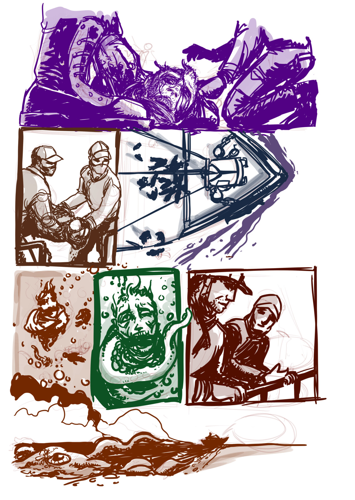 02- Rough sketch layout