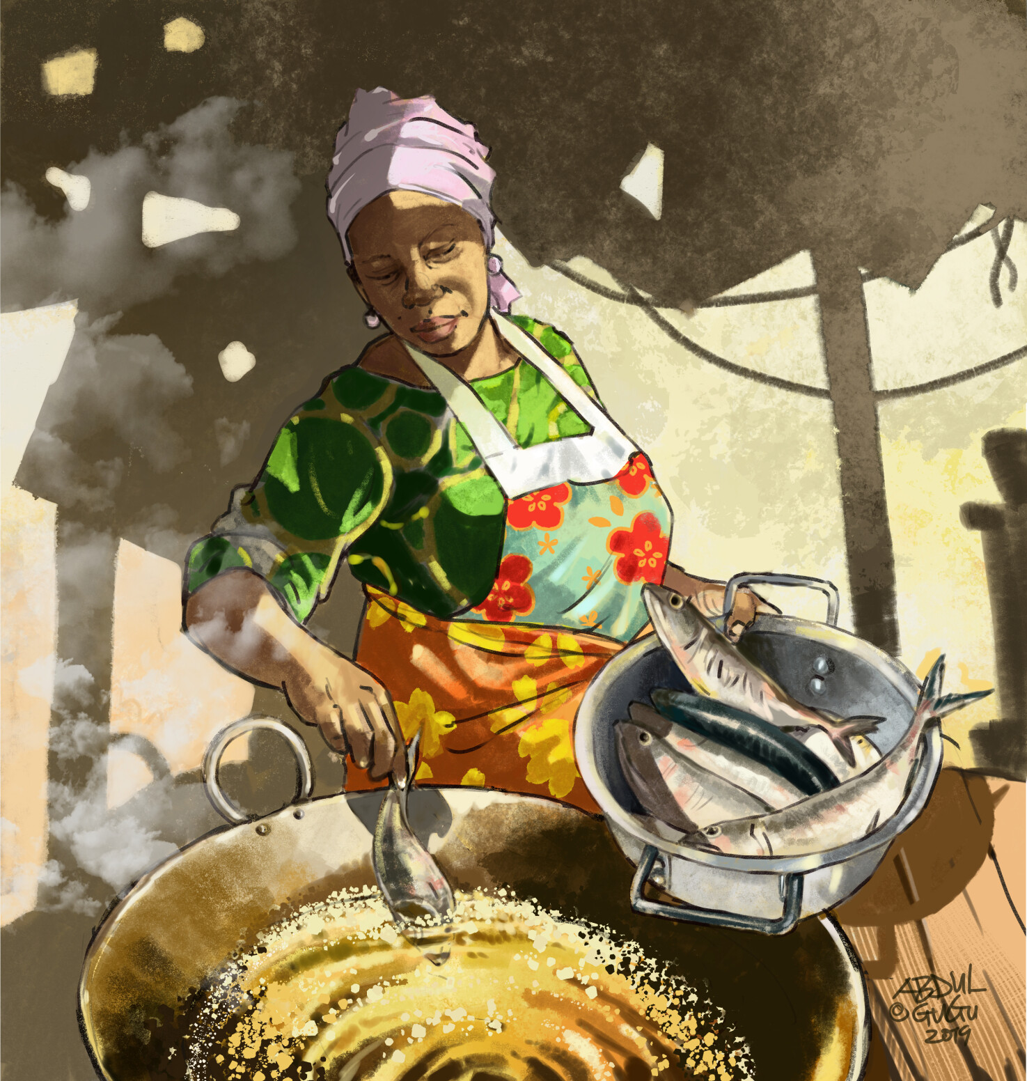 mama fish
