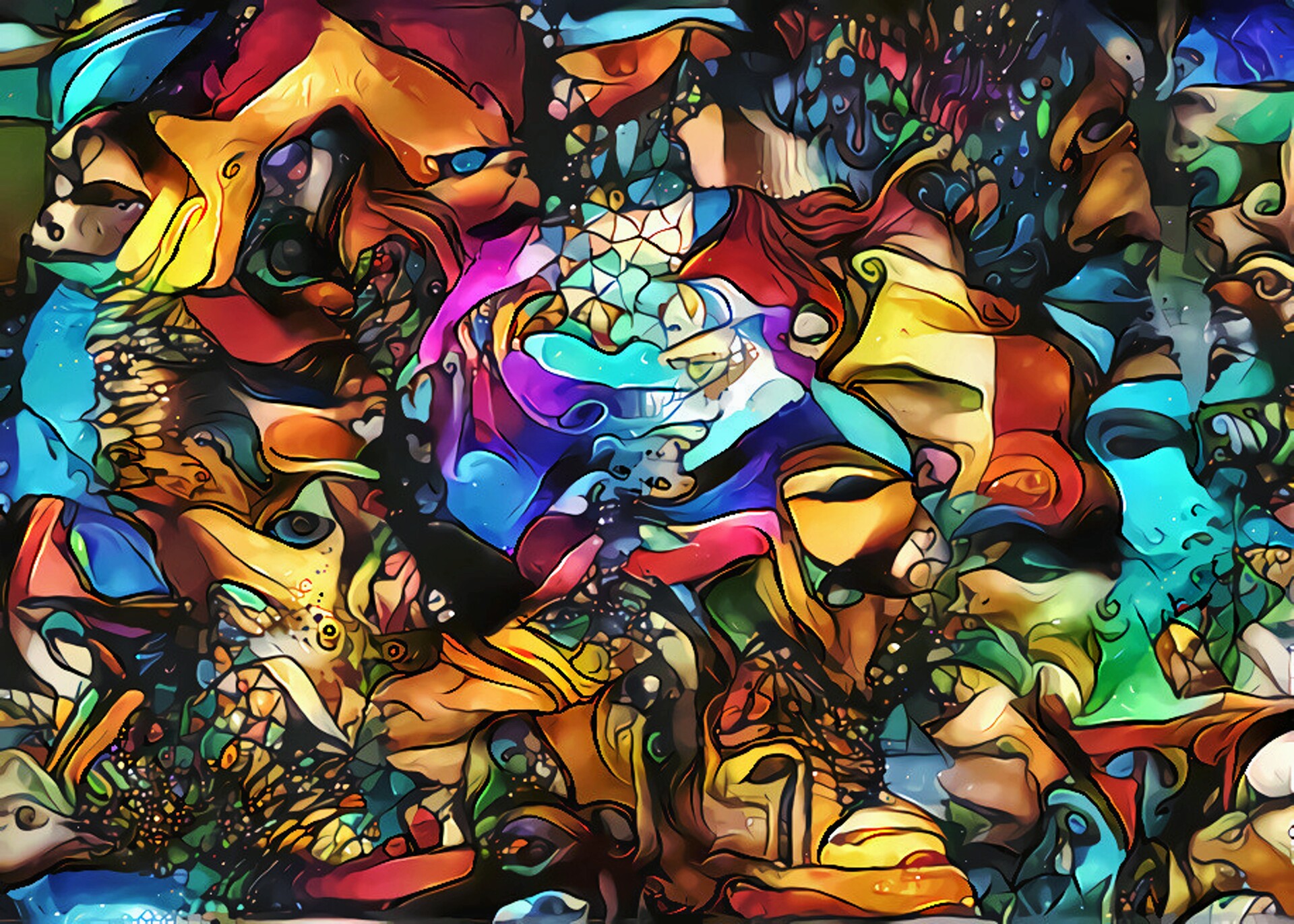 ArtStation - Colorful Magic Illusions