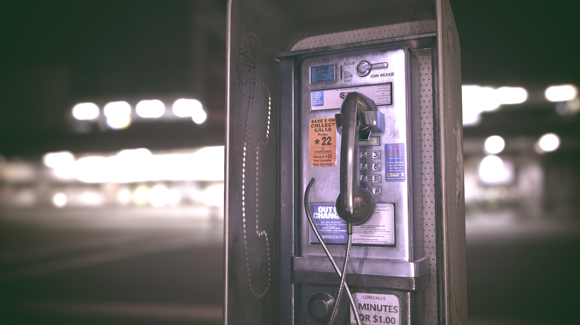 Artstation Payphone Hayden Adams