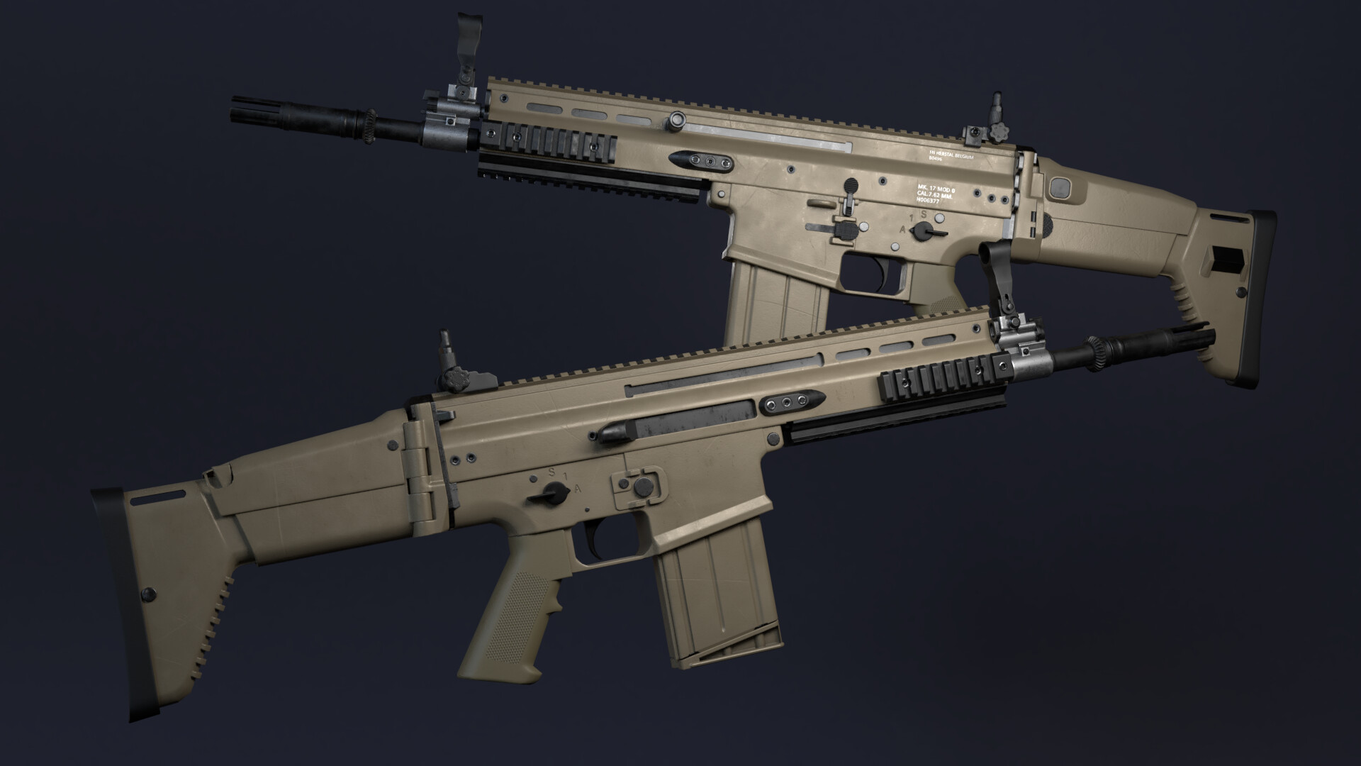 Fn scar чертеж