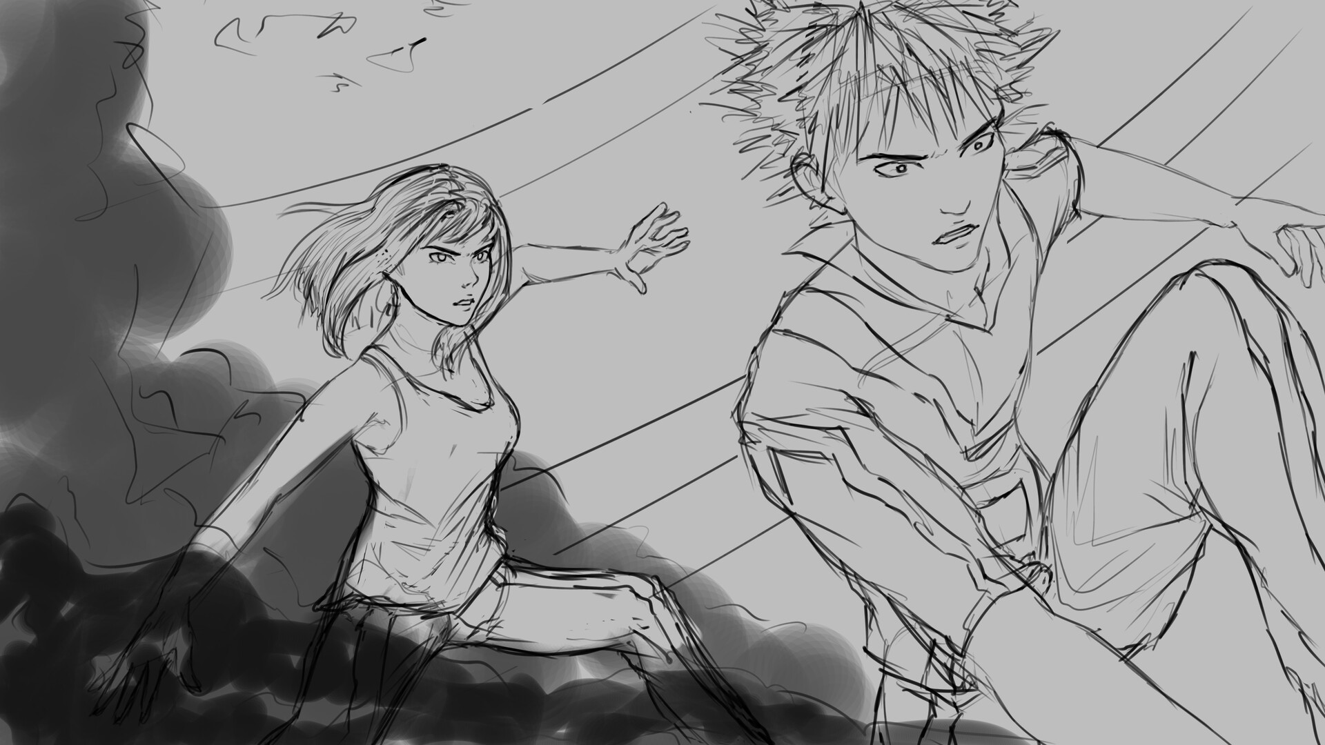 Artstation Bakugou Vs Uraraka Alartriss