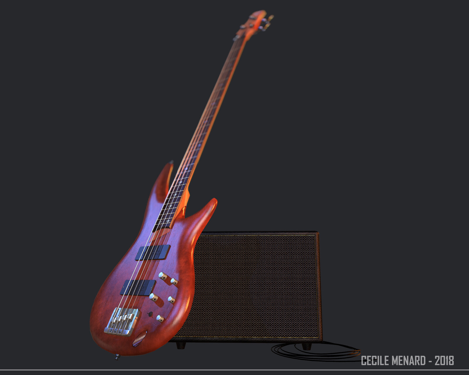 Bass guitar