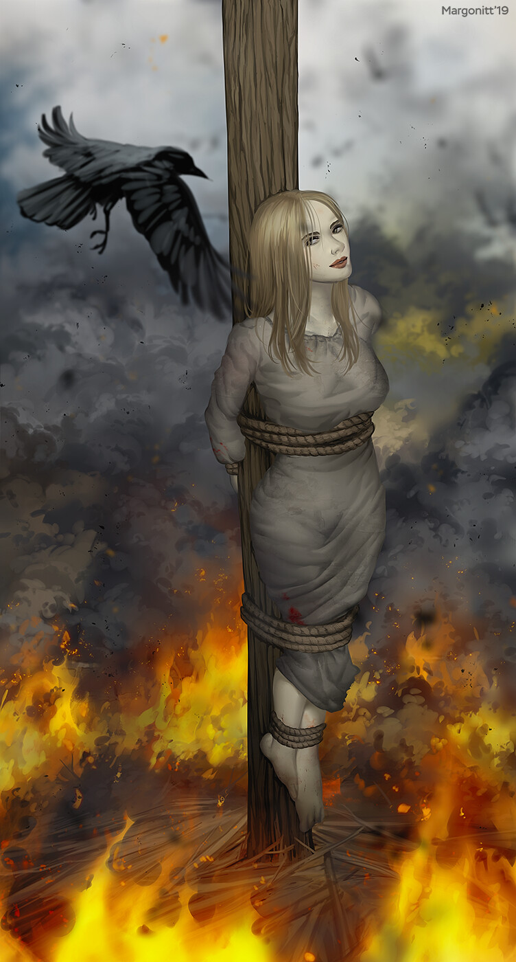 Burning the witch, Marianna Burylko.