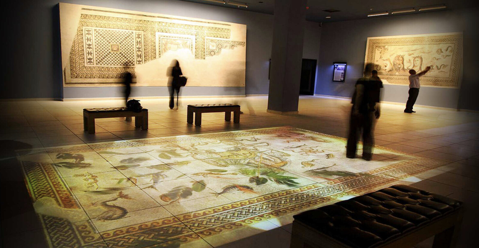 Interactive Roman Pool, Zeugma Museum 2010