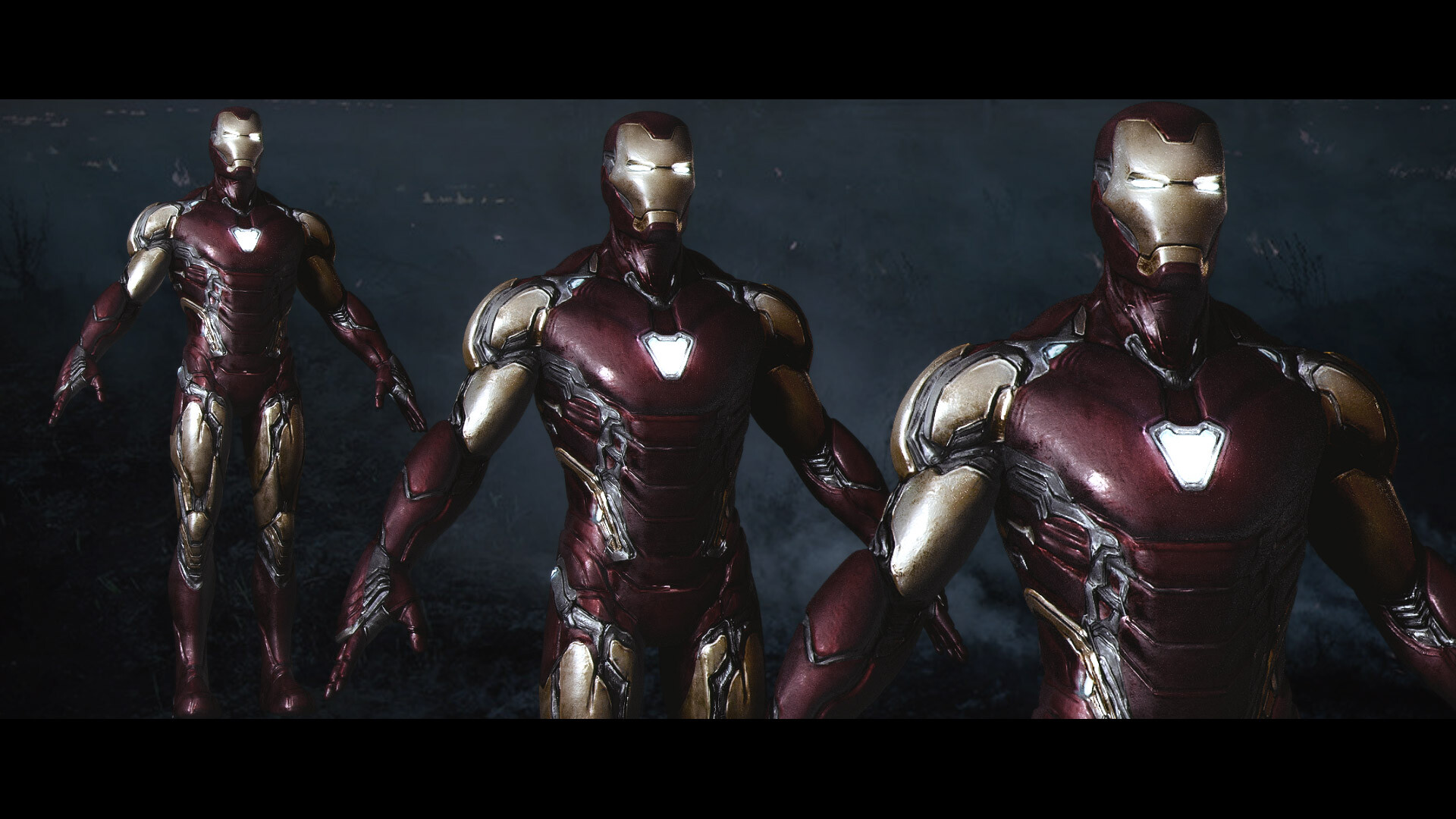 Artstation Iron Man Avengers Endgame Dmitry Dobud