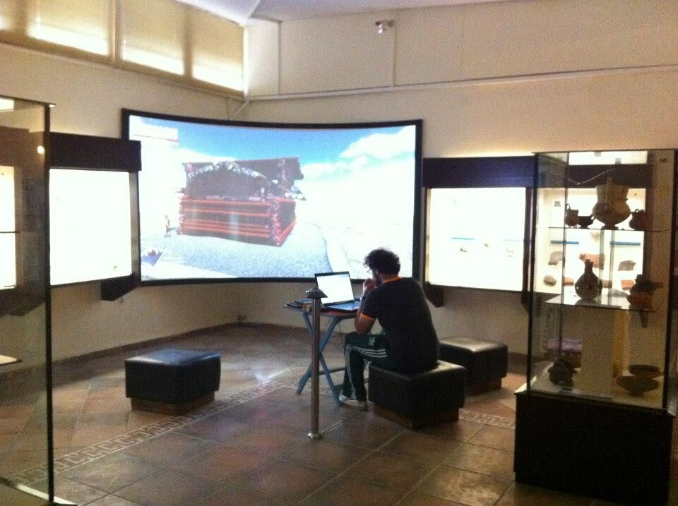 King Midas Tumulus Inspection System, Gordion Museum, 2013