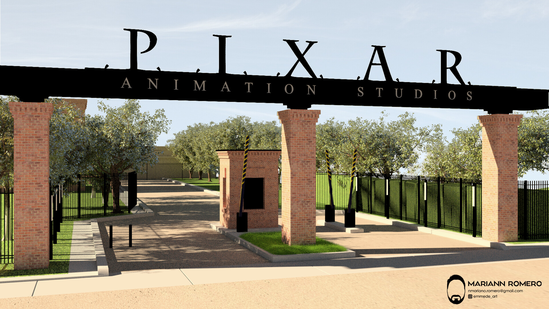 Artstation Modelado 3d Pixar Animation Studios Mariann Romero