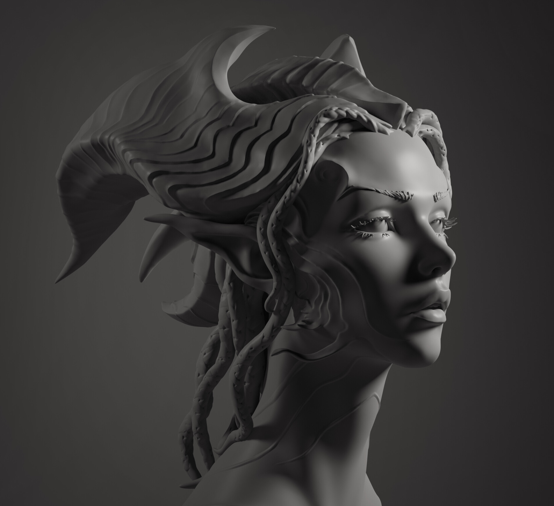 Artstation Fantasy Girl Michael Woo