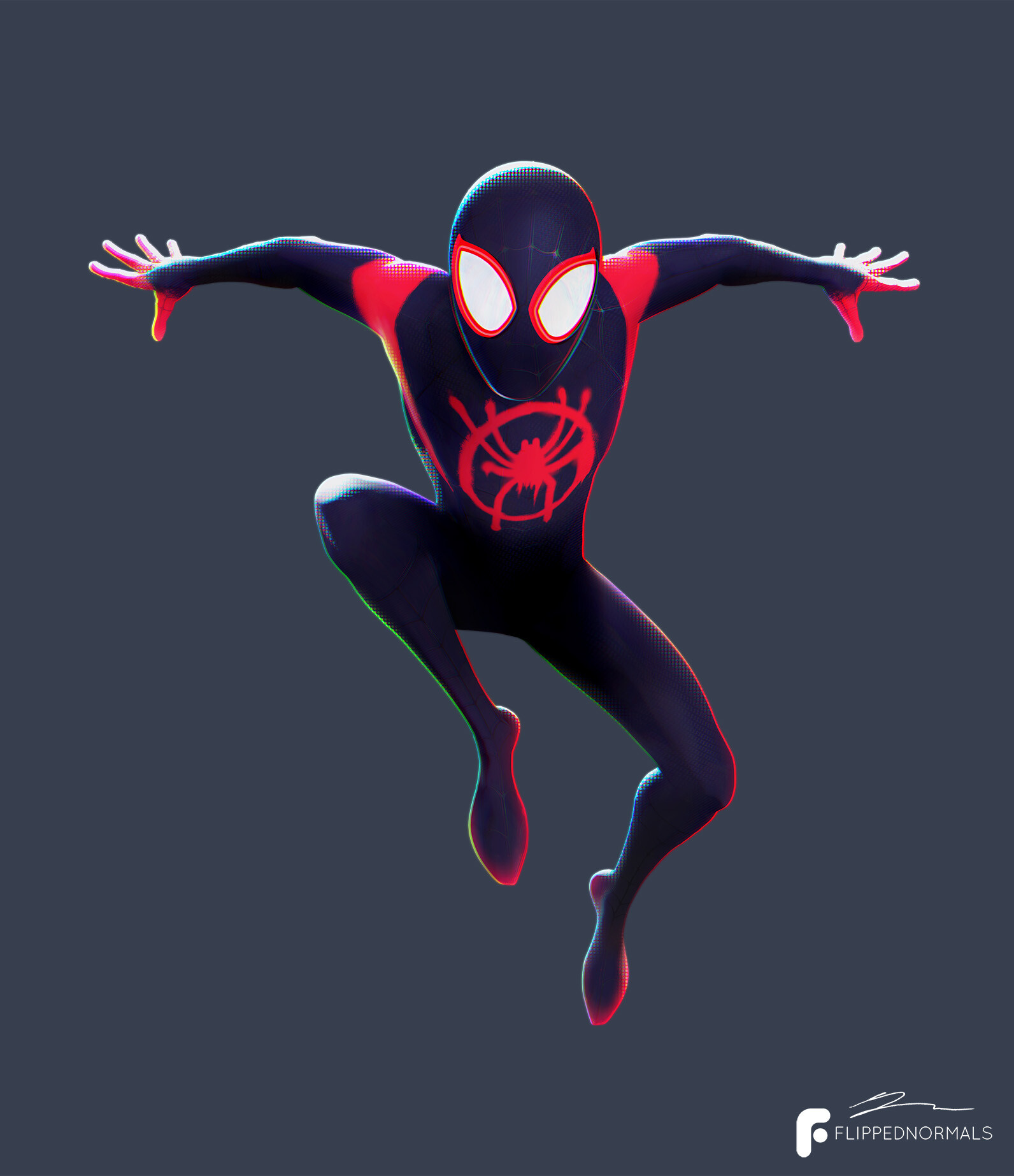 Spider-Man's Suit - into The Spider-Verse.