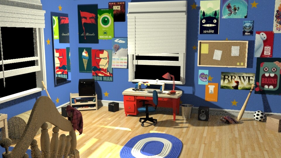 Ashley Nicole Ramirez Toy Story Andy S Room