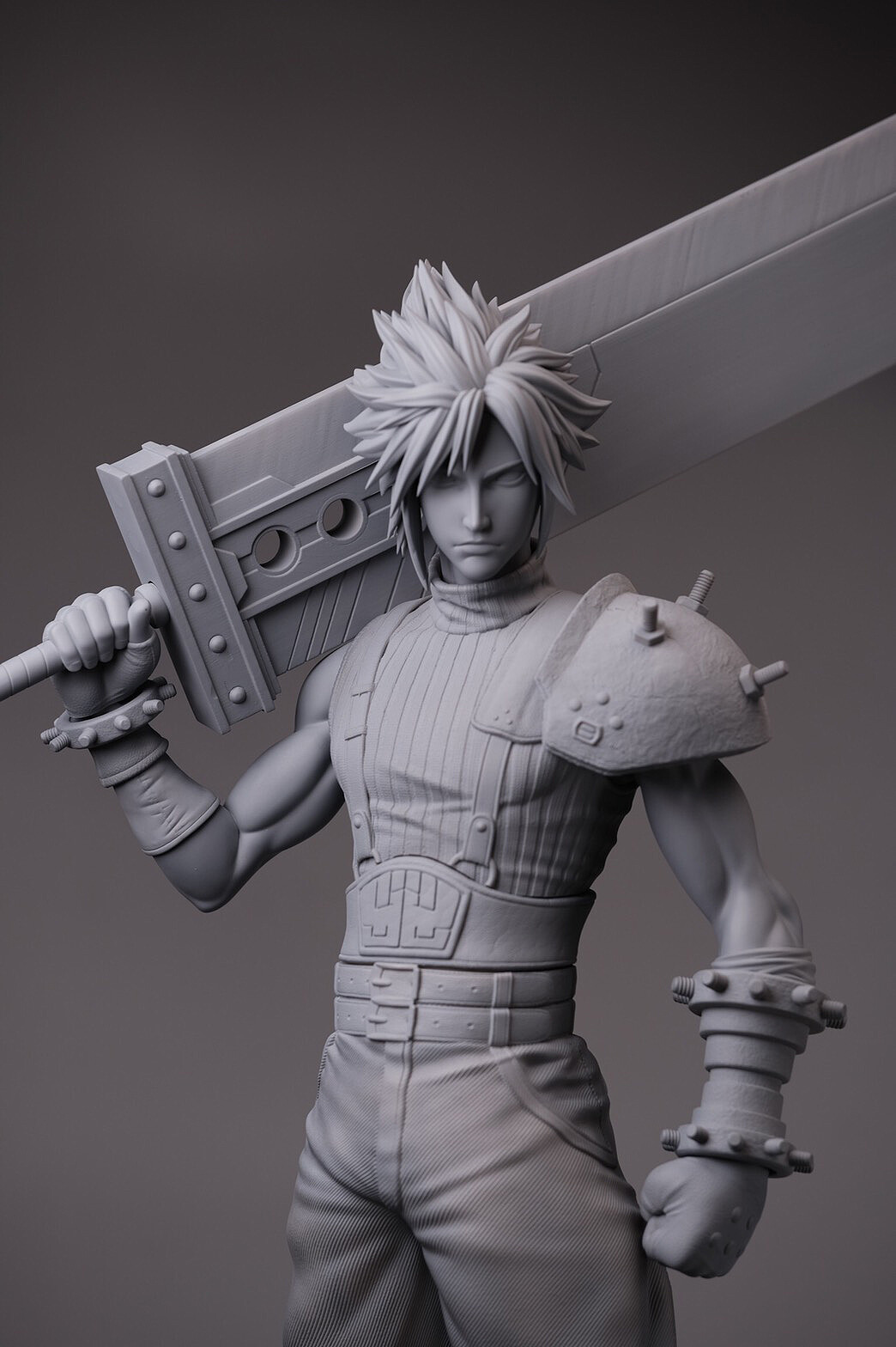 Artstation Cloud Strife Prototype 3d Print Geng Gi