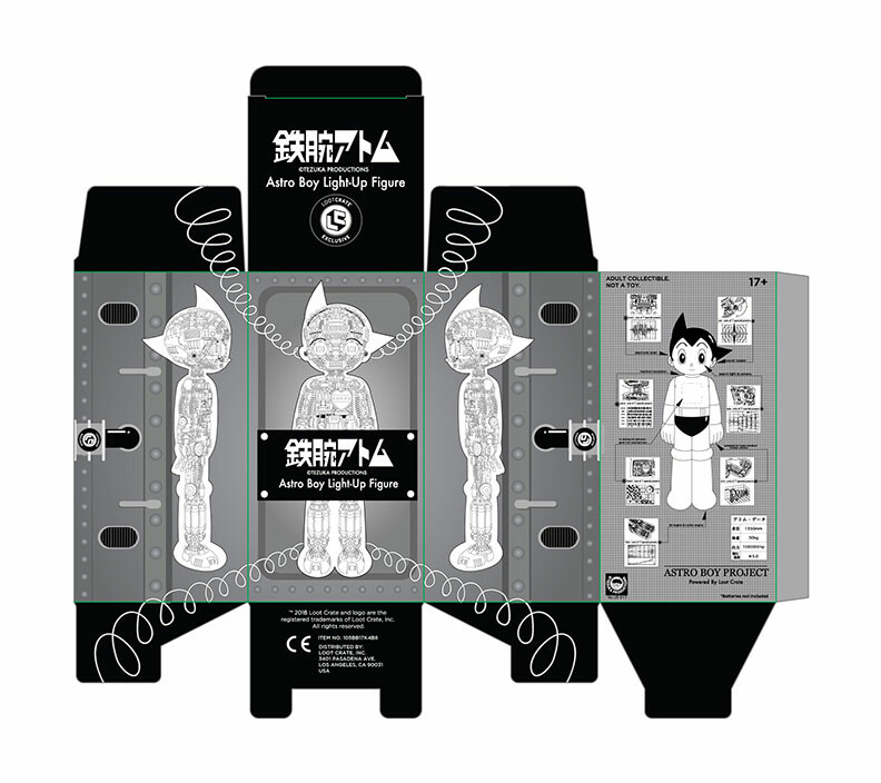 Astro boy light up sales figure