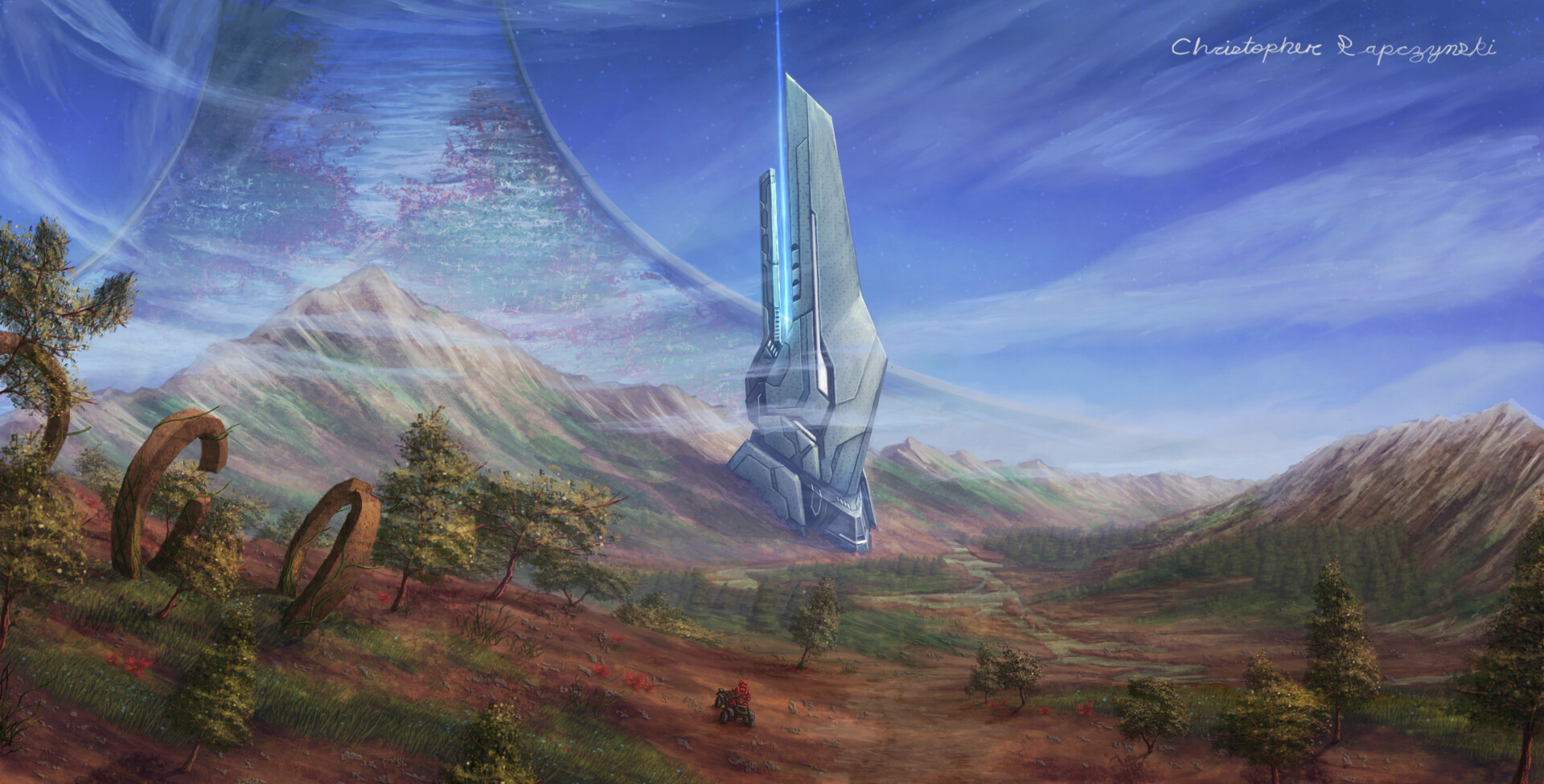 Artstation Halo Infinite Fanart Christopher Rapczynski