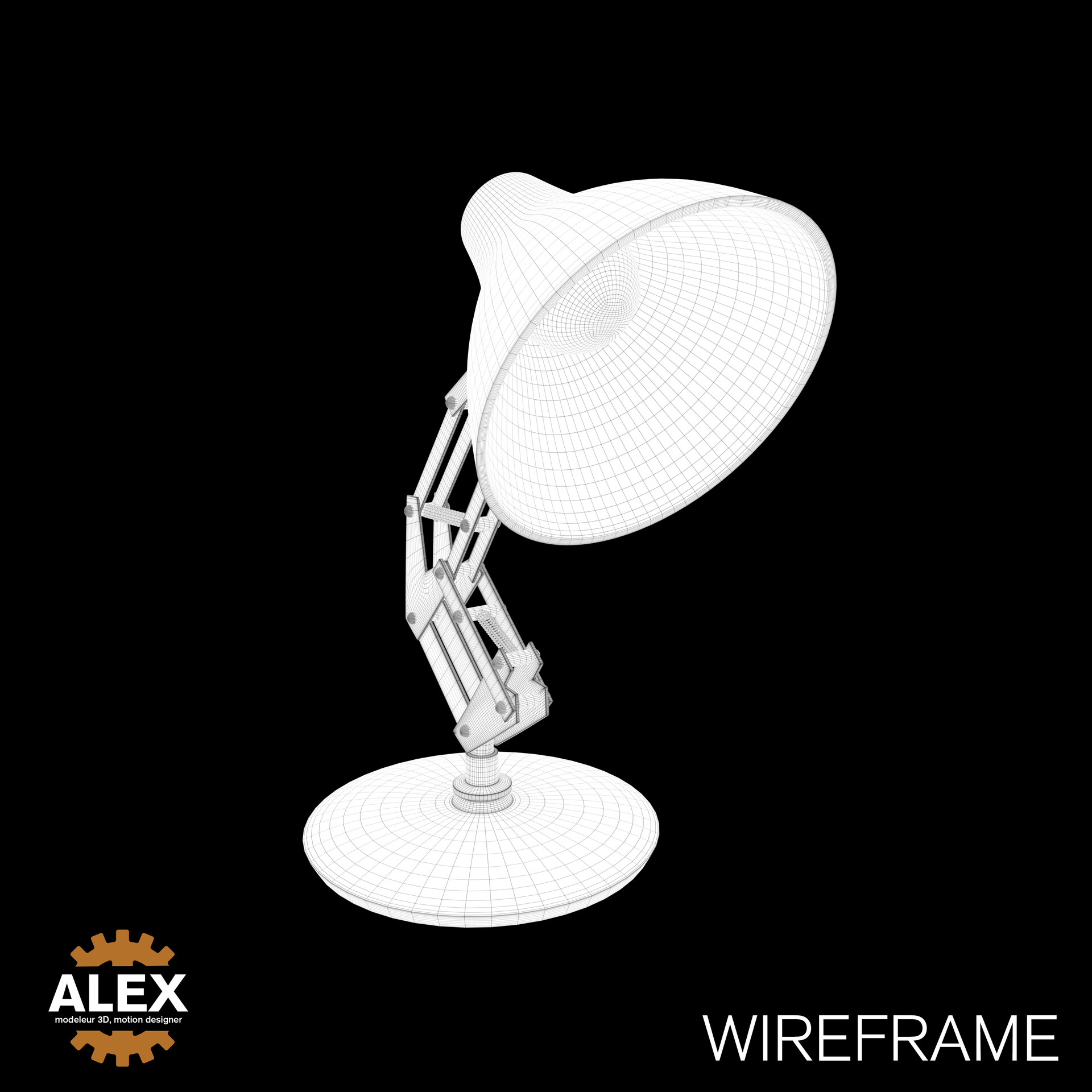 Artstation Pixar Lamp Alexandre Sabatier