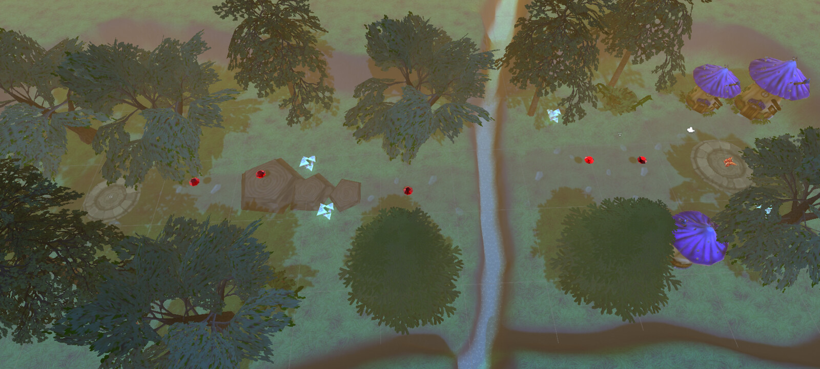 Level 1 Overview-
This first level serves to introduce the player to the basic mechanics of the game.
