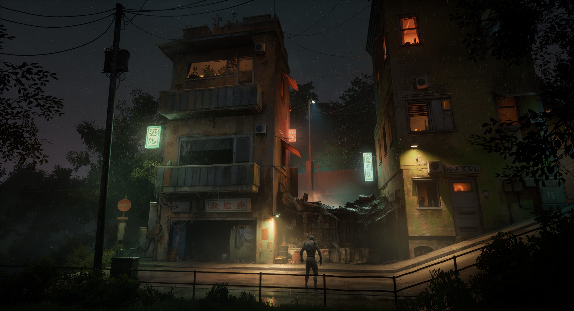 Artstation Ue4 Rainy Street Ognyan Zahariev