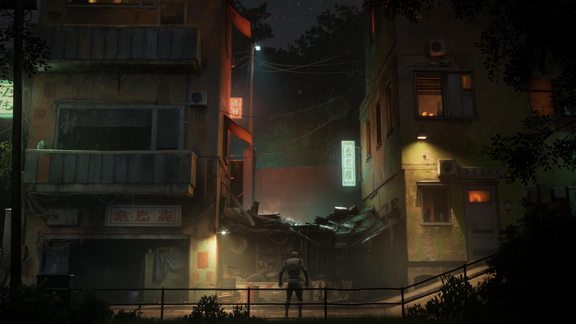 Artstation Ue4 Rainy Street Ognyan Zahariev