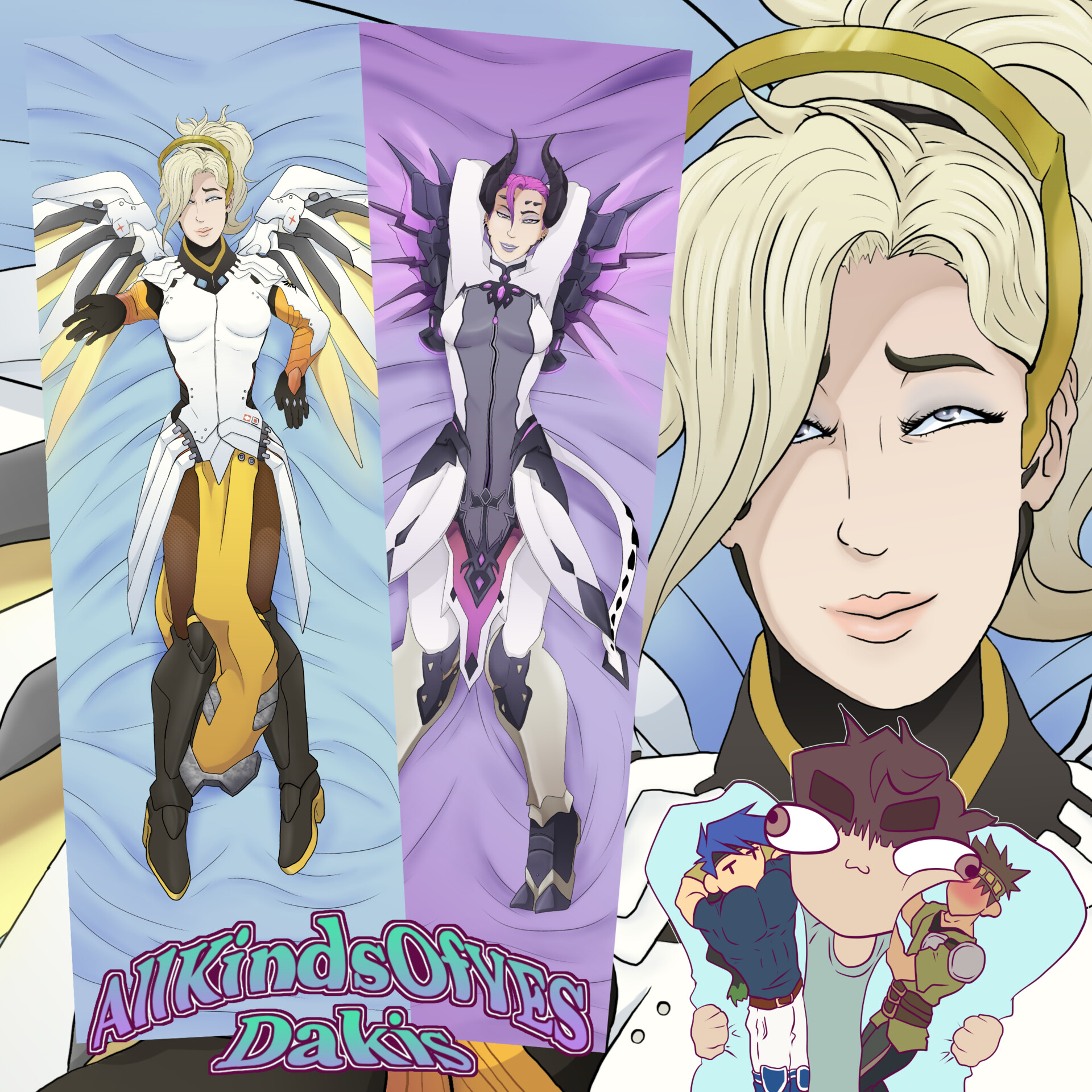 Overwatch mercy pillow shop