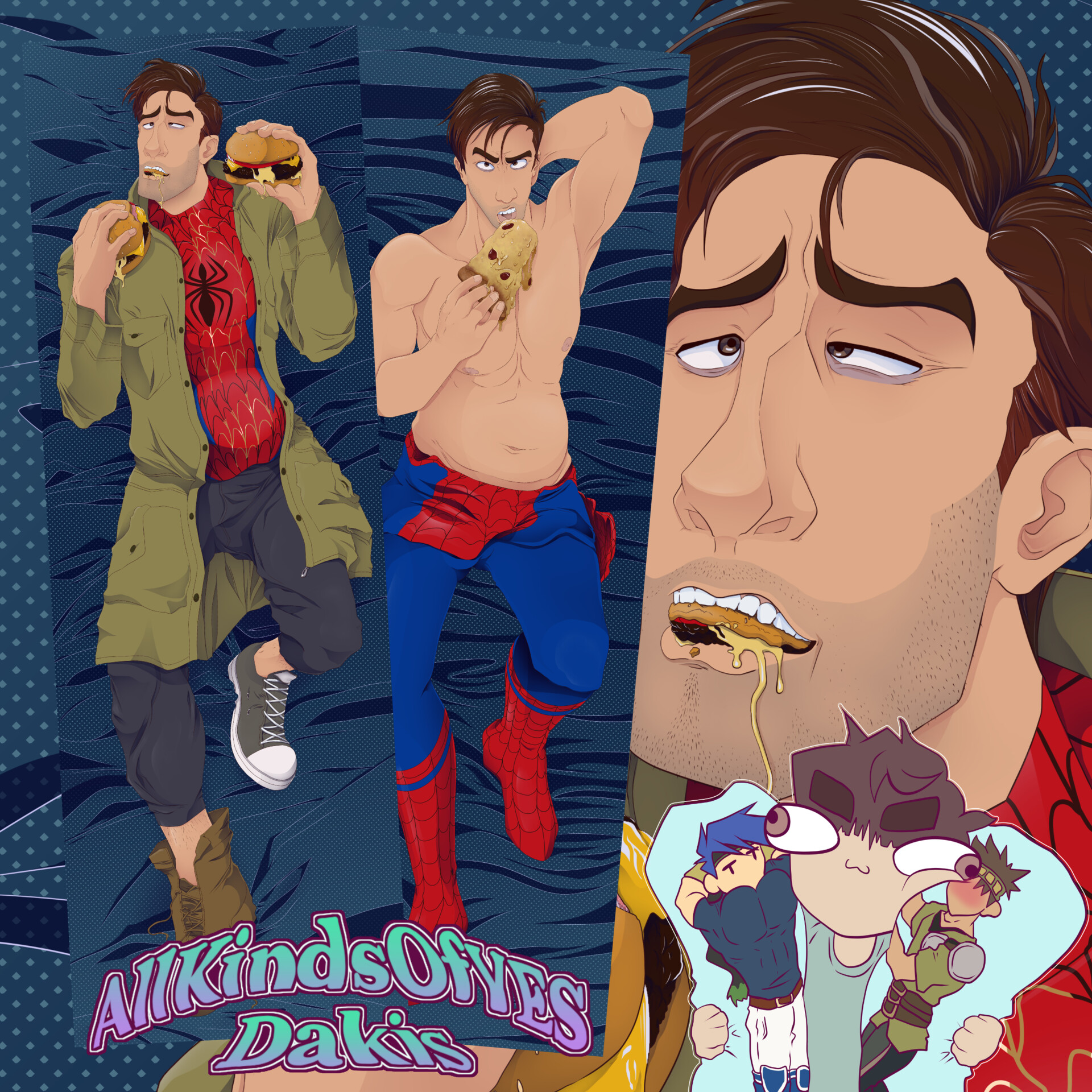 spider man dakimakura