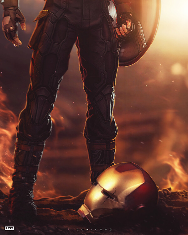 Artstation Marvel Avengers Endgame Fan Art Arka Das