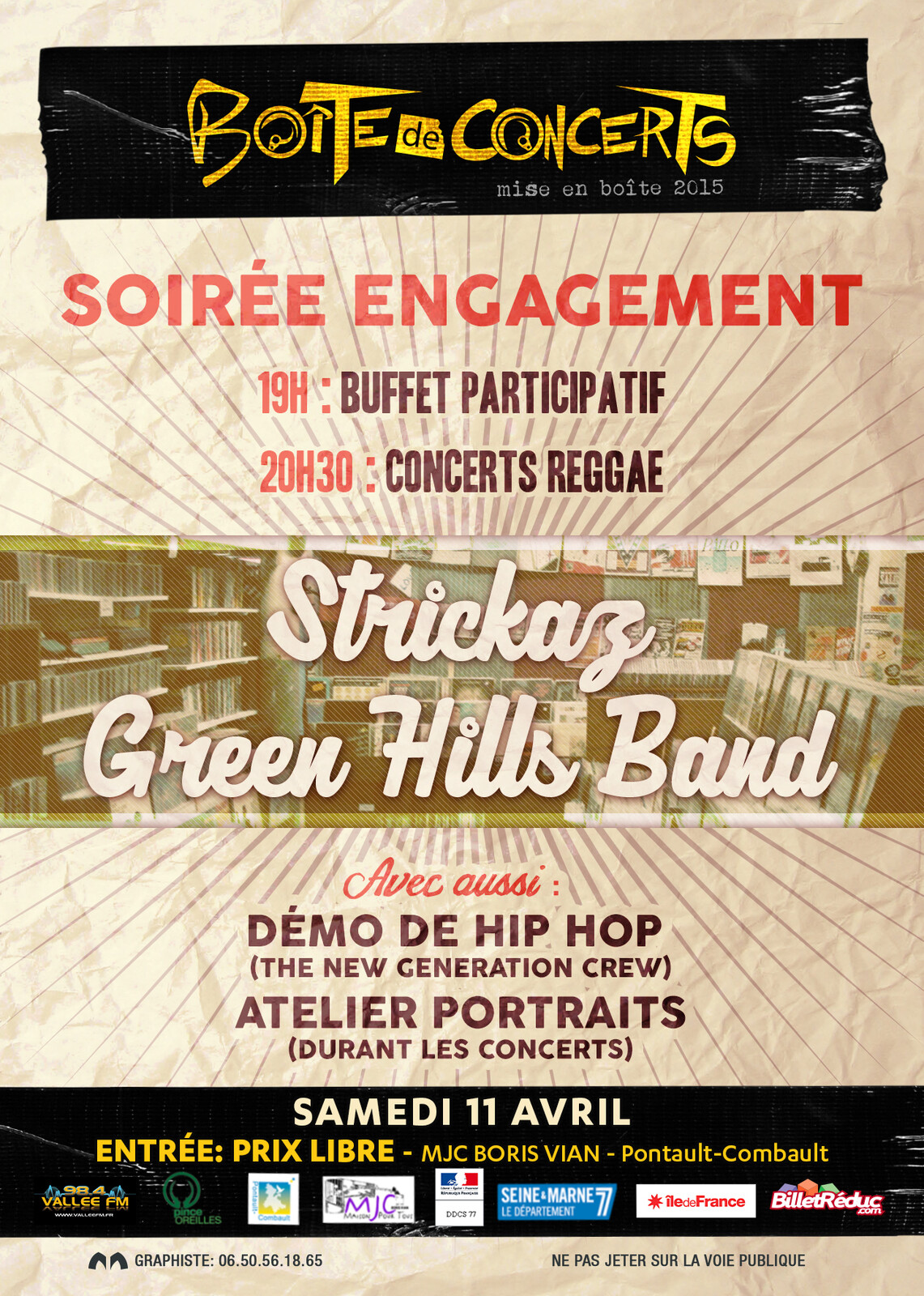 FLYER CONCERT - BOÎTE DE CONCERTS 