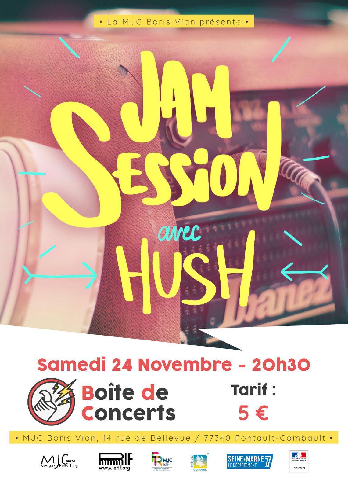 FLYER CONCERT - BOÎTE DE CONCERTS 