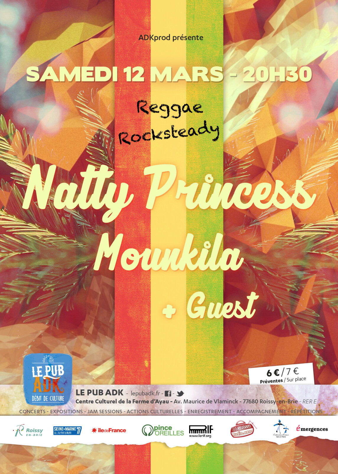 FLYER CONCERT - PUB ADK