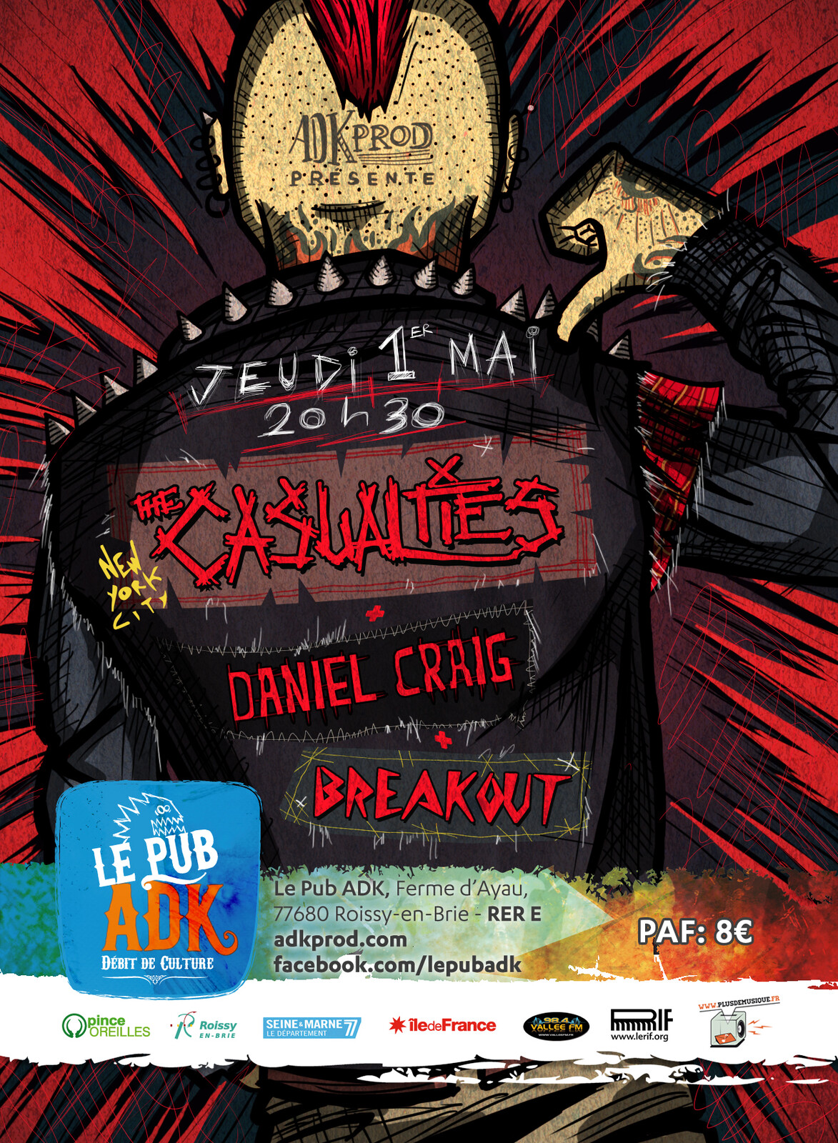 FLYER CONCERT - PUB ADK