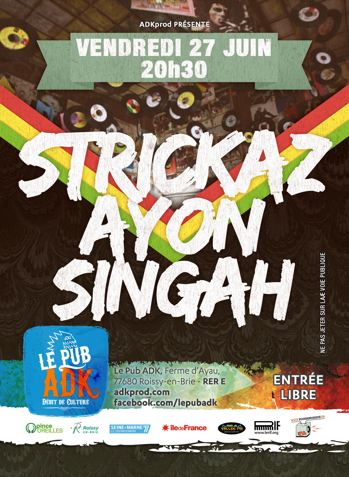 FLYER CONCERT - PUB ADK