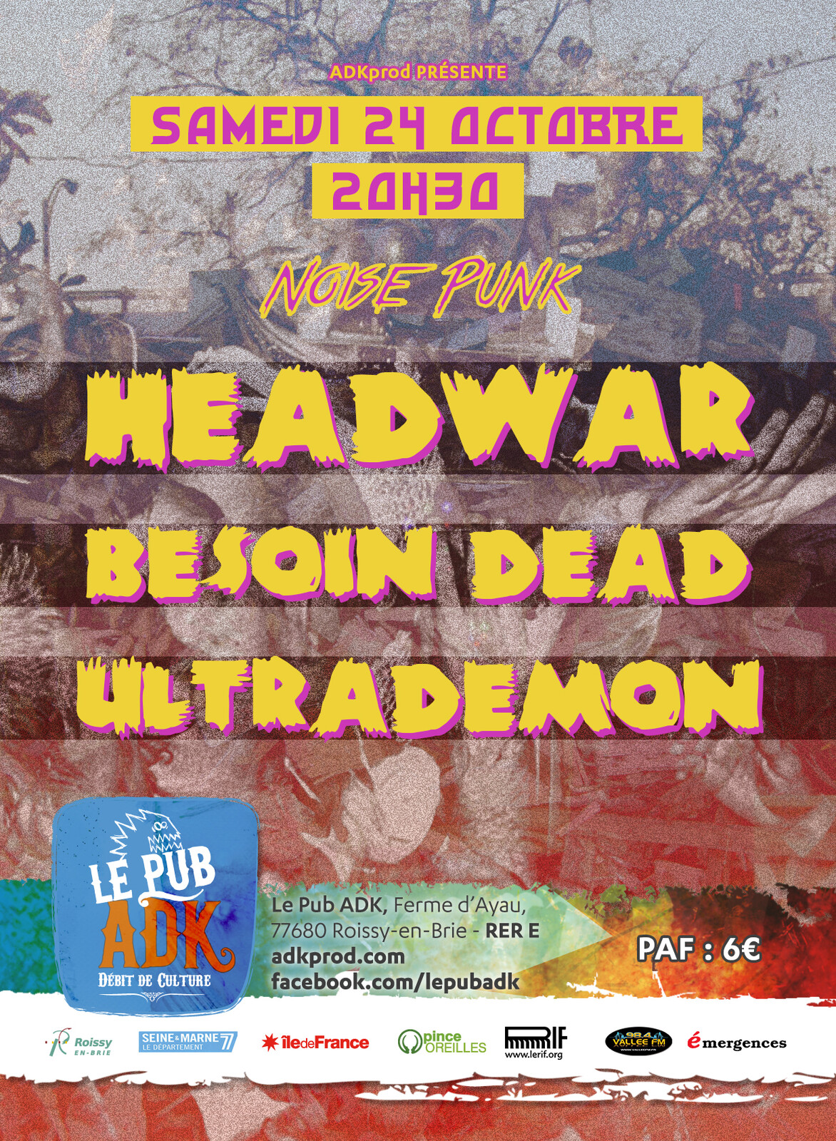 FLYER CONCERT - PUB ADK