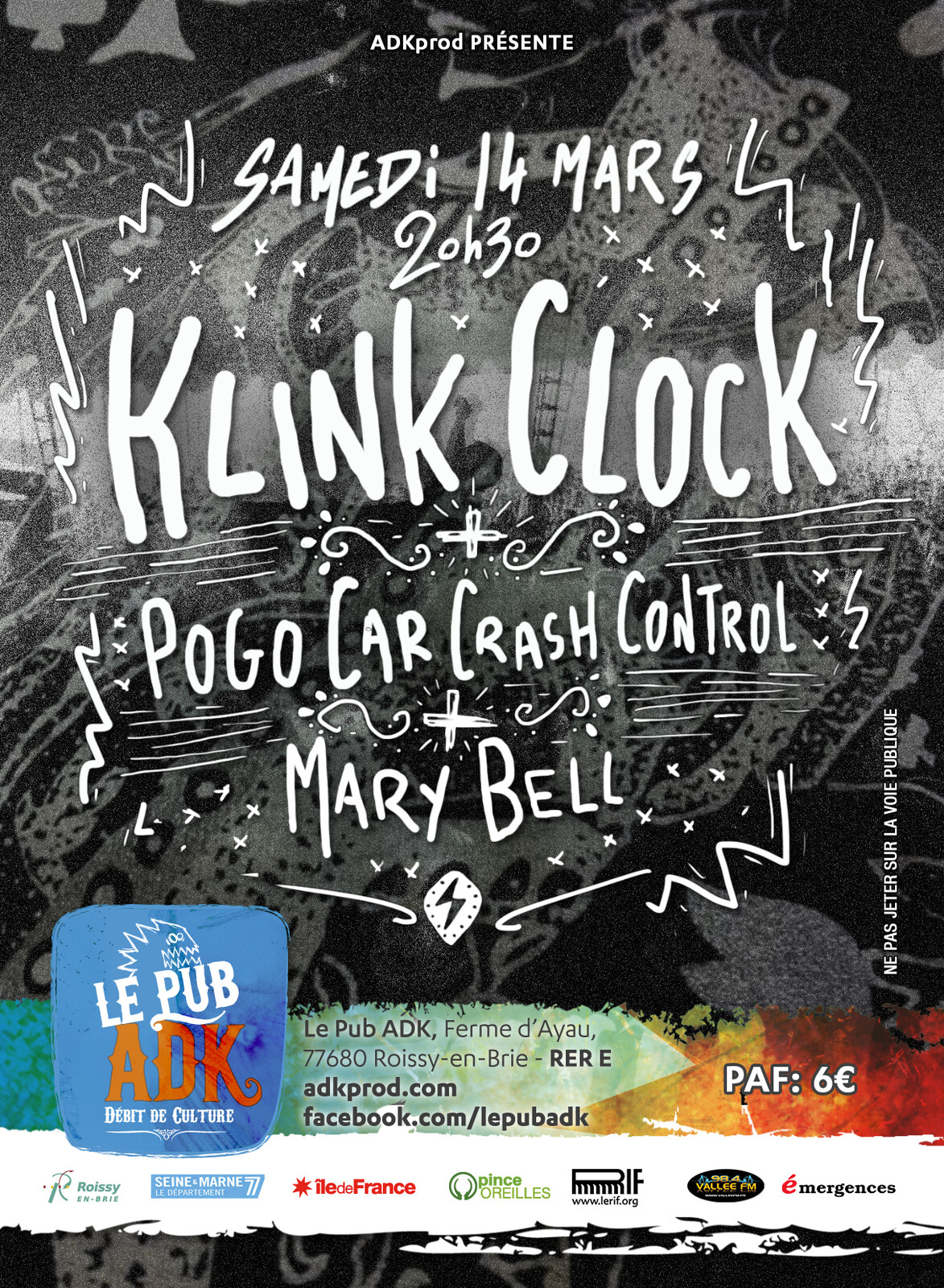 FLYER CONCERT - PUB ADK