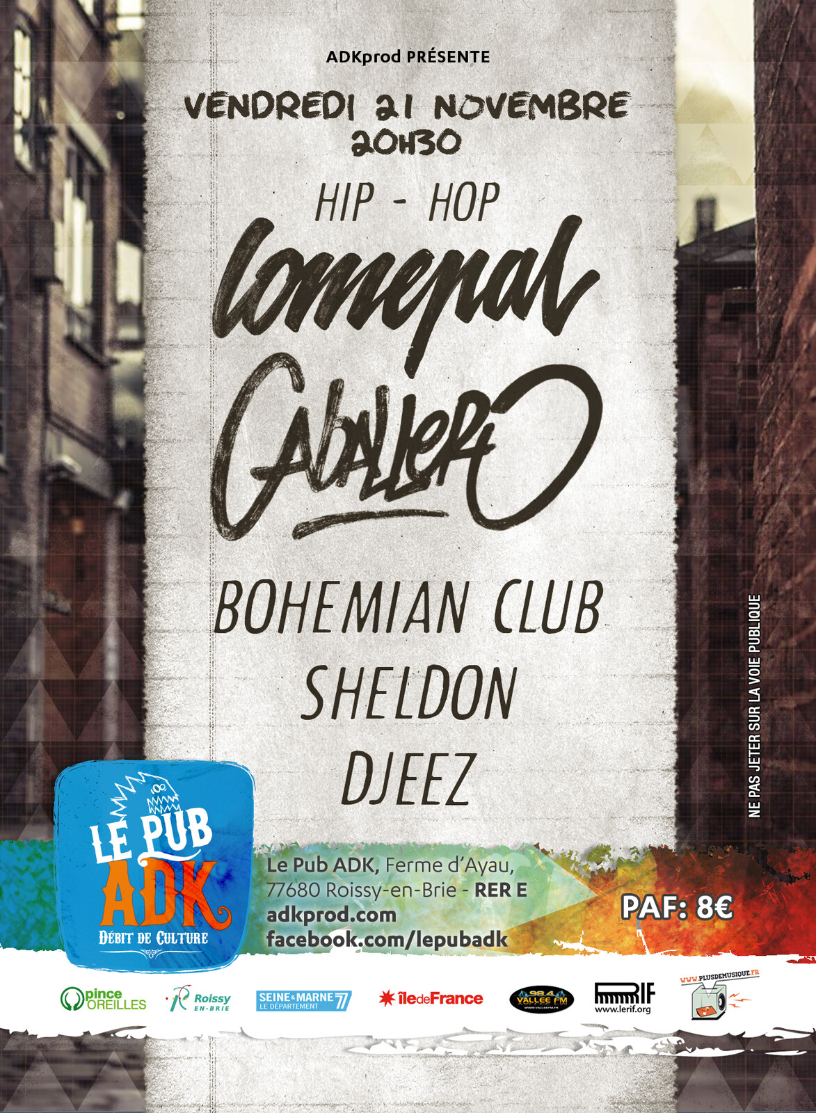 FLYER CONCERT - PUB ADK