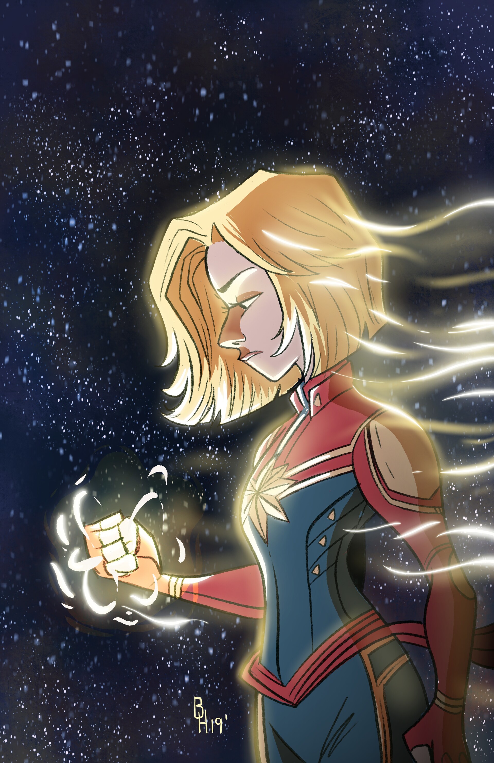 ArtStation - Captain Marvel