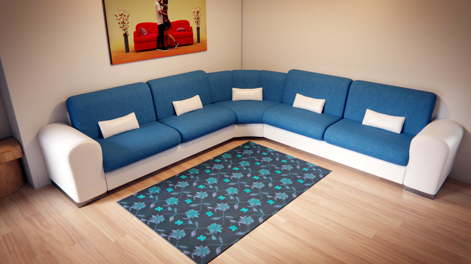 Godwin Jimoh - Corner Couch
