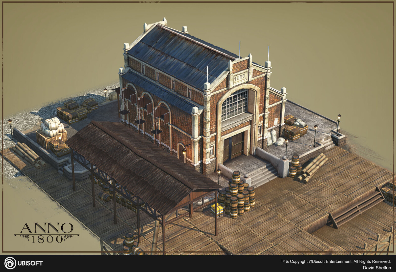 David Shelton Anno 1800 Kontors